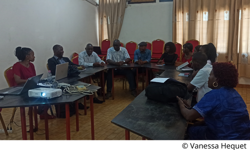 Salle de formation à Pl@ntnet au Congo-Brazaville Salle de formation à Pl@ntnet au Congo-Brazaville