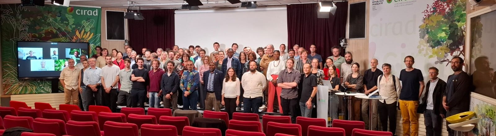 Les participants au séminaire annuel du One Forest Vision à Montpellier