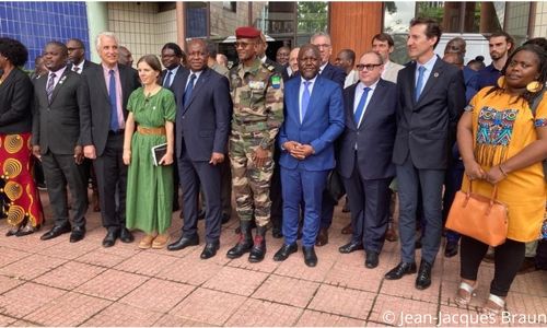 Participants at the workshop in Gabon