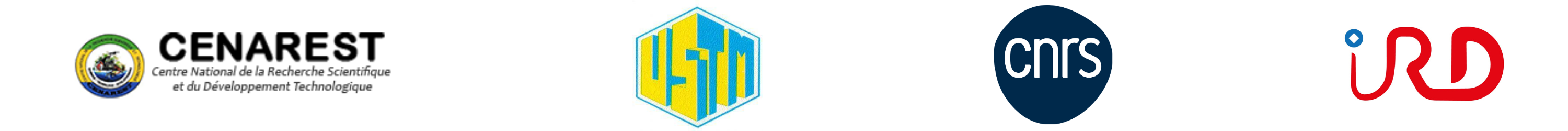 Logo CENAREST, USTM, CNRS et IRD Logo CENAREST, USTM, CNRS et IRD