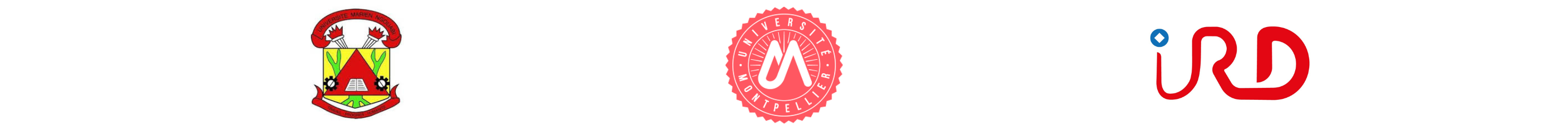 Logo UMNG, U. Montpellier et IRD Logo UMNG, U. Montpellier et IRD