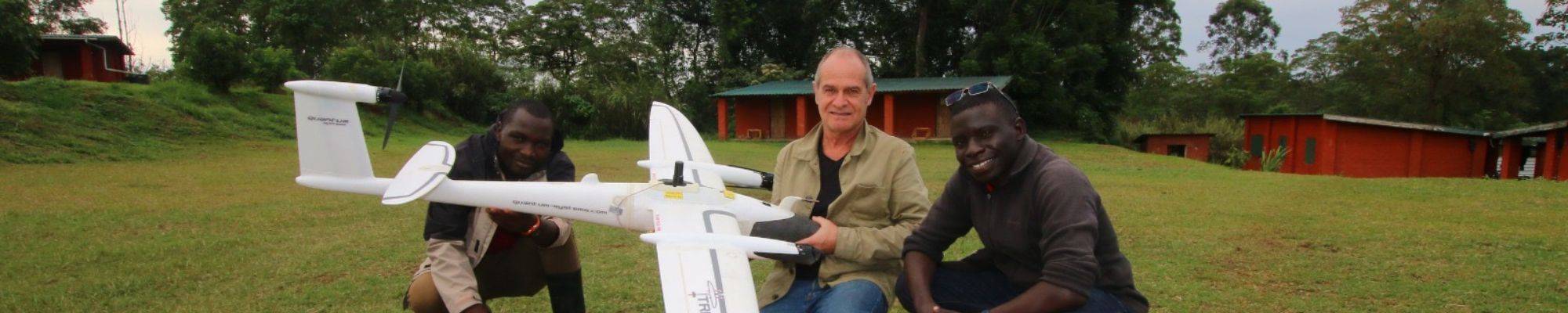 Photo of the first Lidar flight at Sebitoli