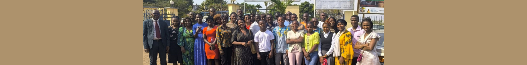 Photo of the Pl@ntNet training group in Cameroon