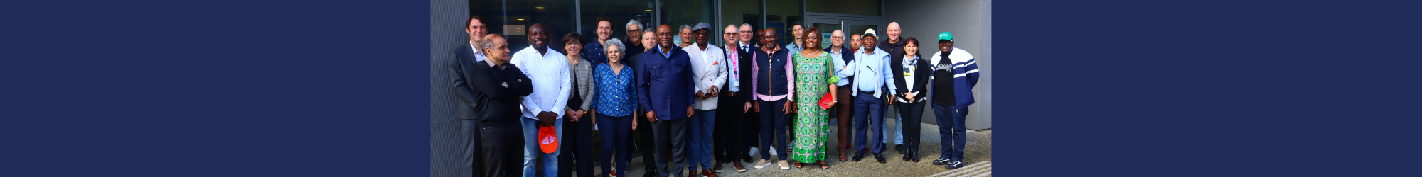 Photo of the GEO DRC delegation's visit to Montpellier