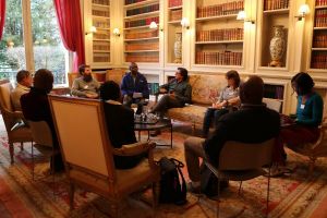 Photo of a working group