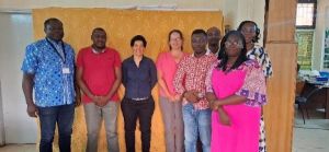 Meeting at the Omar Bongo University - LAGRAC
