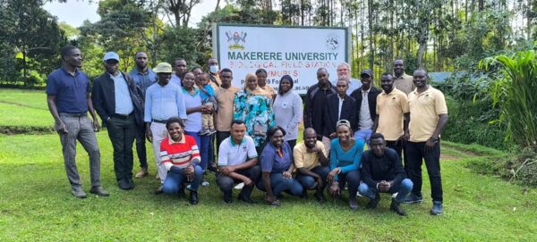 Group photo of participants in the training session on October 15, 2025, in Kanyawara