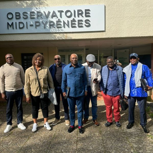 Photo of the GEO RDC delegation in Toulouse