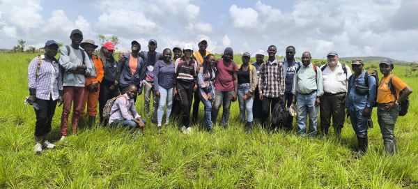 Photo de groupe de la formation à Pl@ntnet