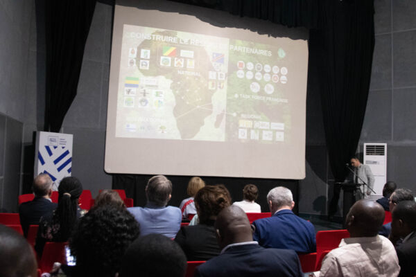 Vivien Rossi, repr&eacute;sentant OFVi au Congo, a d&eacute;taill&eacute; les actions engag&eacute;es et les perspectives de d&eacute;ploiement r&eacute;gional. Cr&eacute;dits photos : IFC / One F...