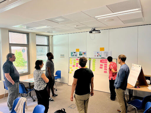 Atelier participatif et d’intelligence collective : les participants confrontent leurs approches et co-construisent une vision commune pour accompa... Atelier participatif et d’intelligence collective : les participants confrontent leurs approches et co-construisent une vision commune pour accompa...