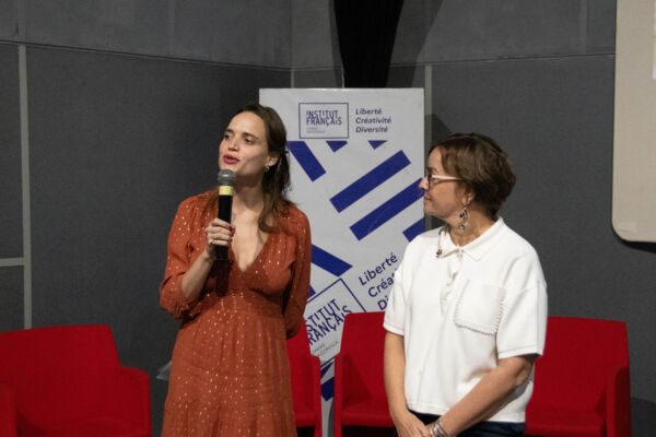 Marie Normand et Marjorie Le Bars, attach&eacute;es de coop&eacute;ration (environnement, scientifique et universitaire) au sein des SCAC de Kinshasa et Brazzavi...