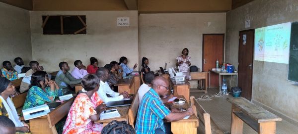 Photo of Pl@ntNet training at the Ecole Normale Supérieure of the University of Yaoundé I