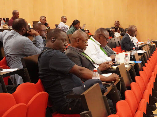 La délégation de 35 représentants de la République démocratique du Congo, issue de plusieurs institutions nationales La délégation de 35 représentants de la République démocratique du Congo, issue de plusieurs institutions nationales
